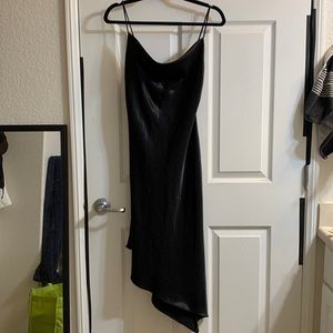 Black Cocktail Dress - 3/4
